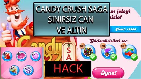 Candy crush saga can hilesi android